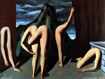 entracte 1928 Rene Magritte Peinture à l'huile